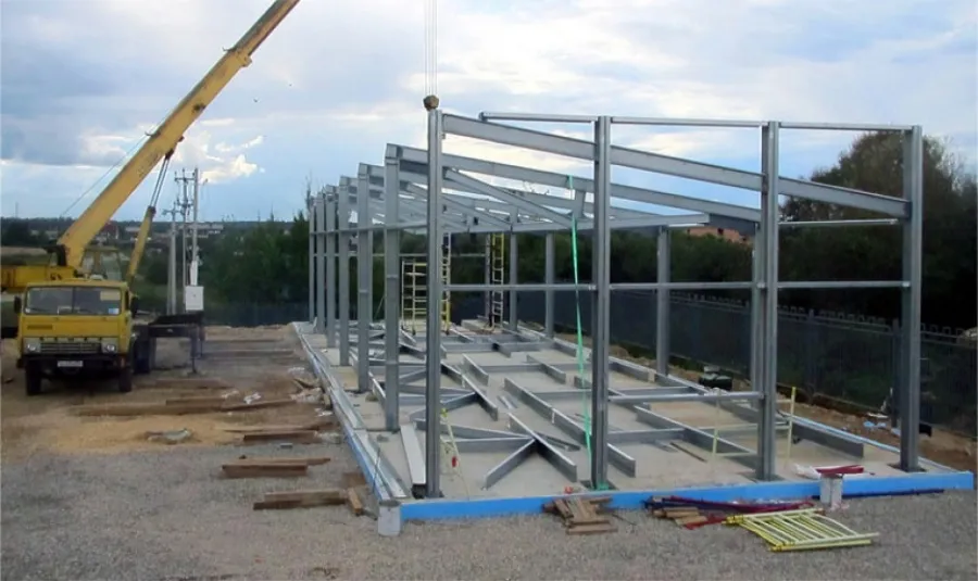 Автомойка 5 постов. Монтаж от фундамента под ключ